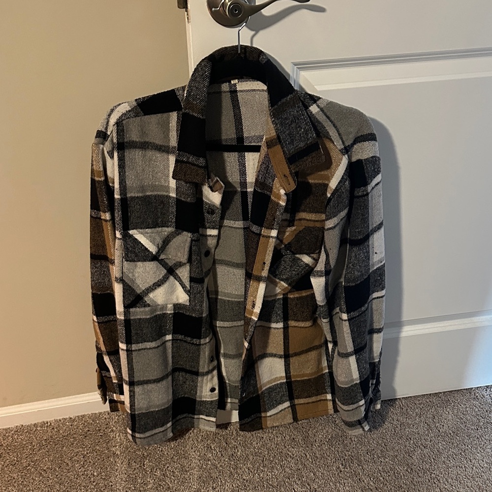 Plaid Flannel Shirt